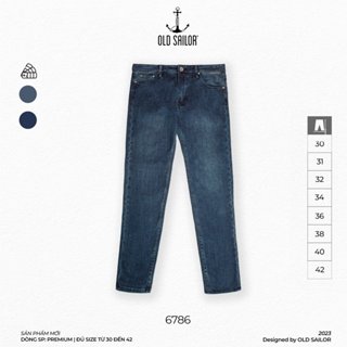 Quần jeans nam form skinny Old Sailor - Big size upto 42 - 6784 - 6786