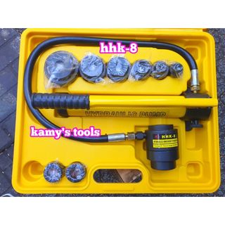 Dụng cụ đột lỗ tôn thủy lực hhk-8 khuôn 22mm-60mm