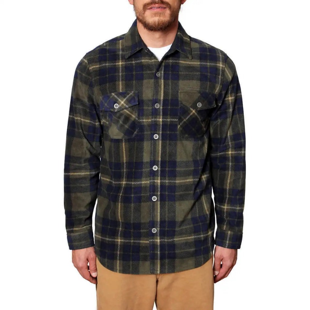 (BIGSIZE) Áo Sơ Mi Dạ Dài Tay Nam Freedom Foundry Men's Cao Cấp Hàng VNXK