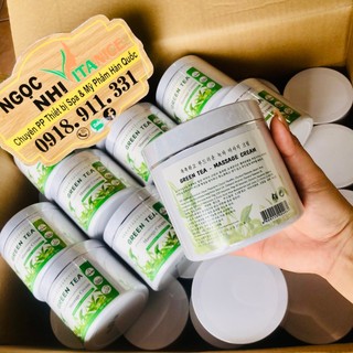 KEM MASSAGE TRÀ XANH GREEN TEA