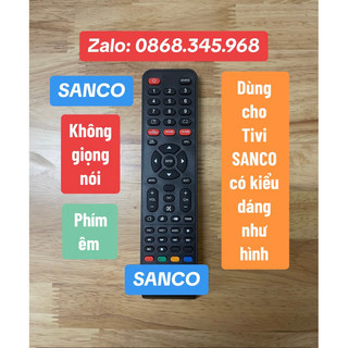 Điều khiển Tivi Sanco