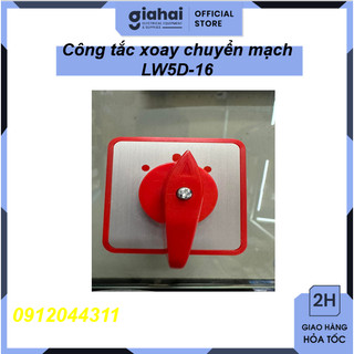Công tắc đảo chiều 3 pha lw5d-16/3, công tắc đảo chiều 3p tbd122