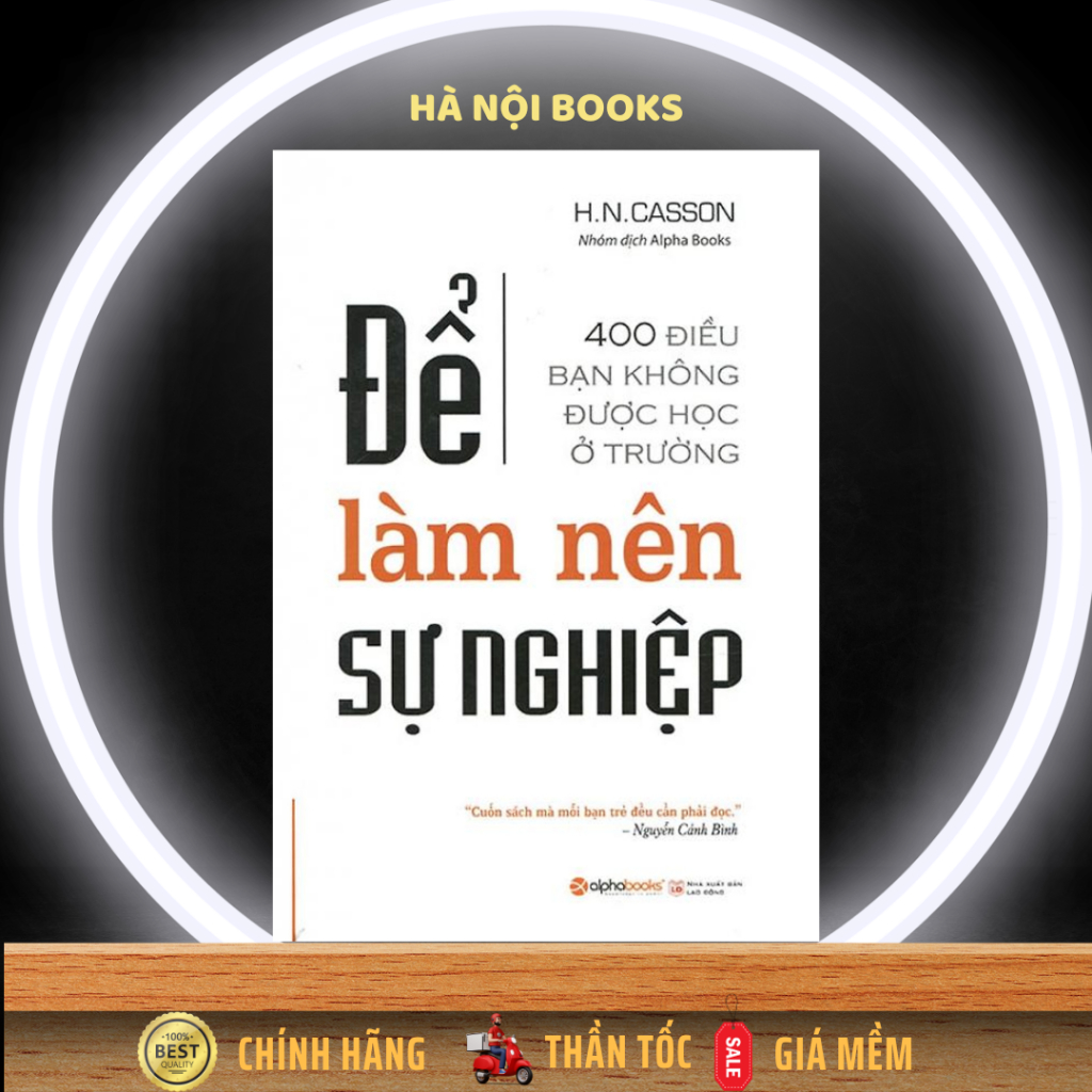 Sách - Để làm nên sự nghiệp - Alphabooks
