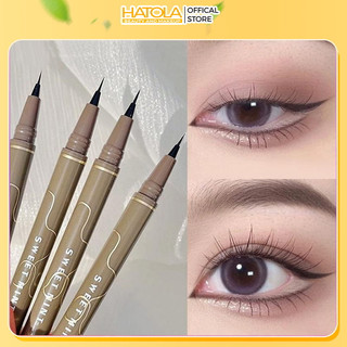 Bút kẻ mắt kẻ mi dưới dạng mảnh 0.05mm giúp đôi mắt nàng có hồn chống nhòe khô nhanh nội địa trung Hatola