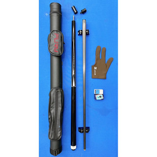 Combo cơ/gậy bida lỗ/pool headling ngọn full carbon