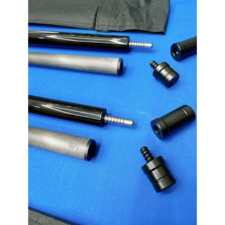 Combo Cơ/Gậy Bida Lỗ/Pool HEADLING Ngọn Full Carbon (Tặng Kèm Phụ Kiện)
