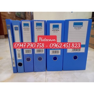 Hộp đựng tài liệu nhựa các kích cỡ - File hộp nhựa 2,5cm /3,5cm/ 5,5cm/7,5cm/ 10cm/15cm HÀNG DÀY ĐẸP