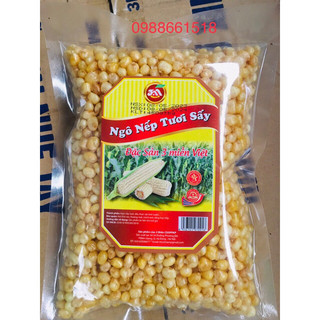 1kg Ngô nếp tươi sấy loại ngon (đóng 2 túi 500g)