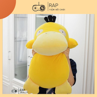 Thú bông gấu bông Psyduck pokemon vịt vàng xấu hổ nhiều kích thước mềm mịn, dễ thương làm gối ôm, tựa, quà tặng - Ráp