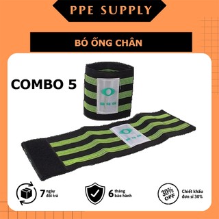 Combo 5 cặp Bó Ống Quần, Xà Cạp bó ống quần chuyên dùng đi rừng, phượt, công trường xây dựng, dự phòng, thay đổi