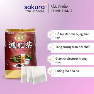 Trà Genpi Orihiro gói 60 túi lọc - Sakura Store Official