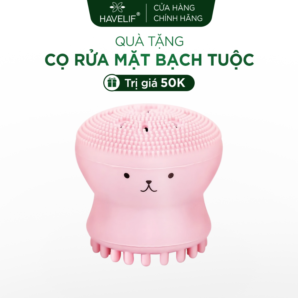 Cọ rửa mặt bạch tuộc tạo bọt Havelif®