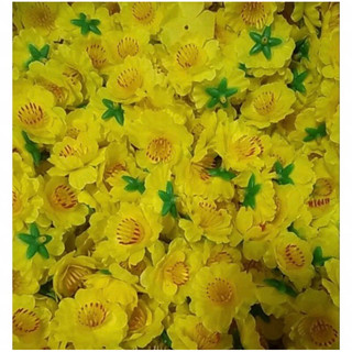 1kg hoa đào , hoa mai giả to đẹp