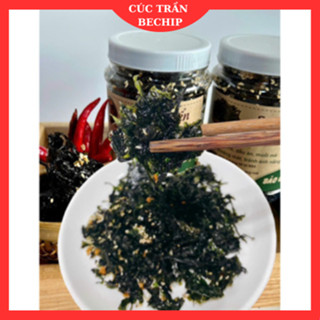 Rong biển sấy tỏi mè, rong biển rắc cơm, rong biển cháy tỏi, rong biển sấy mè giòn rụm, giàu dinh dưỡng - CTB101