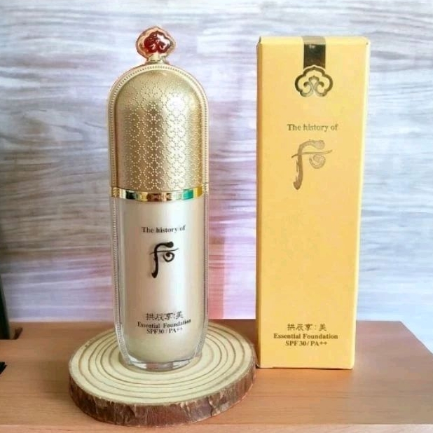 Kem nền trang điểm Whoo vàng - Whoo Mi Essential Foundation