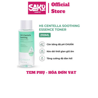 Freska Nước hoa hồng HA 5 Centella Soothing Essence Toner 210ml