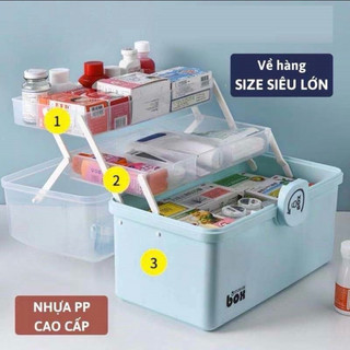 Hộp thuốc gia đình,hộp đựng thuốc đồ y tế