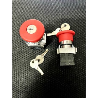 Nút nhấn khẩn cấp có chìa khóa, công tắc chìa khóa.