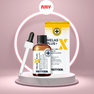 Tinh Chất Serum Melas X Plus PRETTY SKIN, Dưỡng Trắng, Mờ Thâm Nám Hiệu Qủa - 30ml Auth Hàn Quốc 100%