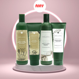 Cặp dầu gội gừng hà thủ ô Weilaiya 400ml + dầu xả gừng hà thủ ô 250ml mọc tóc Weilaiya