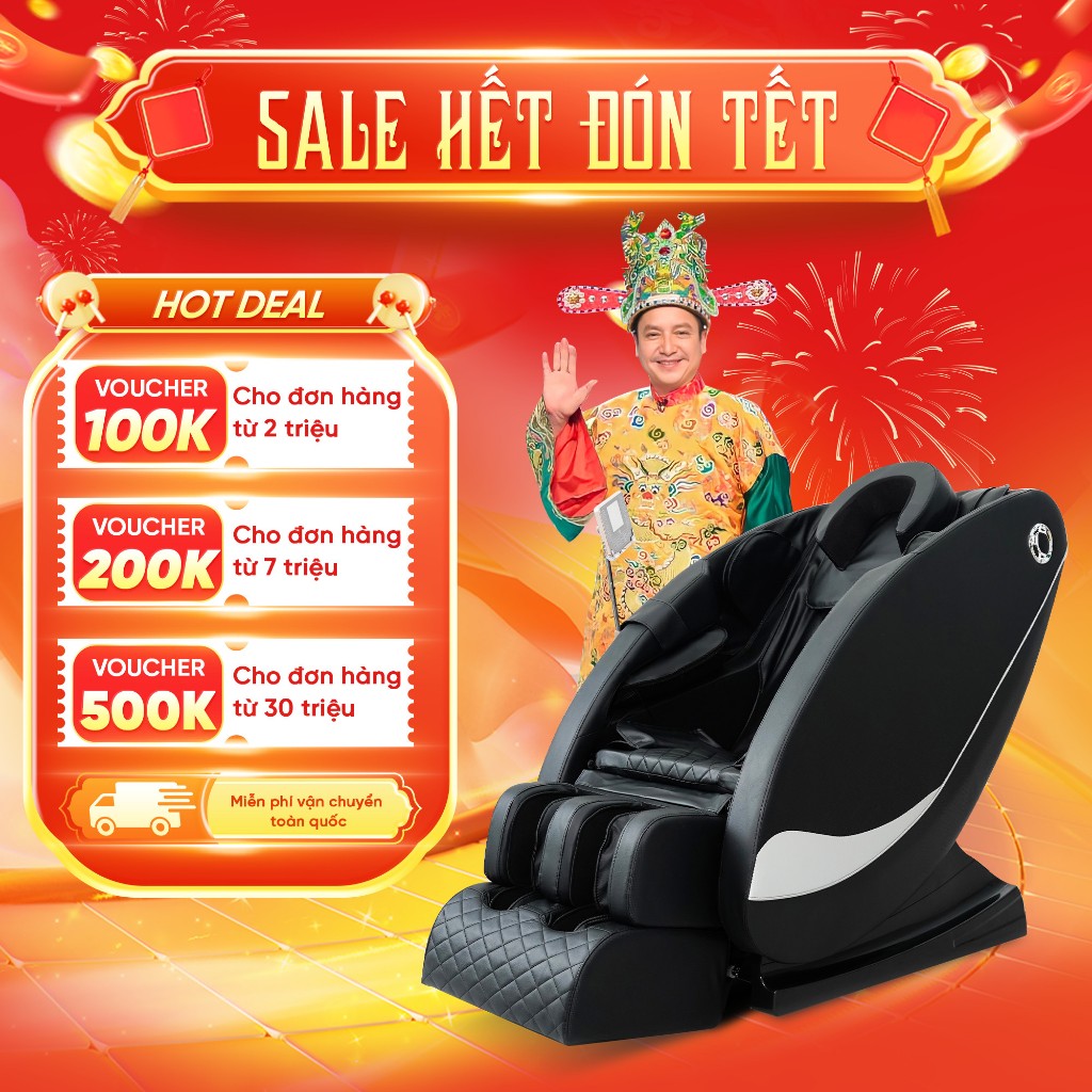 Ghế Massage Toàn Thân Queencrown QC 5S