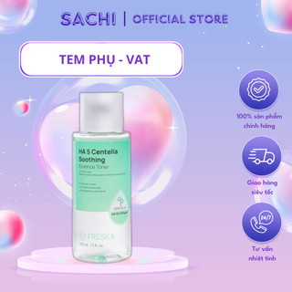 Nước hoa hồng Freska HA 5 Centella Soothing Essence Toner 210ml
