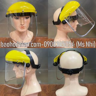 Mặt nạ hàn mài đội đầu trực tiếp có tấm kính che bảo vệ mặt Usafety