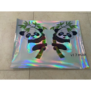 Decal Cặp Tem Gấu Trúc Phản Quang 7 Màu SL : 1 Đôi  ( Decal trang  trí xe máy , ô tô, xe tải...)
