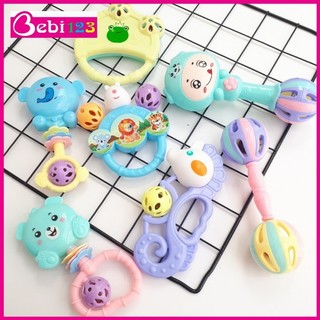 Bộ xúc xắc 7 chi tiết âm thanh vui nhộn, hình thú dễ thương cho bé