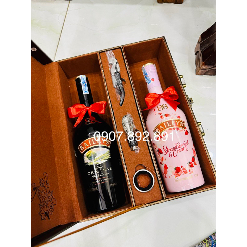 Hộp quà 2 chai Bailey sữa