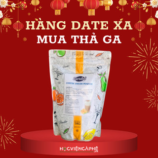 Bột kem phô mai Eurodeli bột làm kem cheese túi 1kg