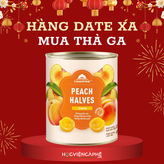 Đào ngâm Countree hộp 820G