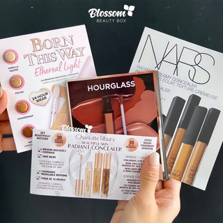 Sample kem che khuyết điểm makeup hãng highend ilia, hourglass, kosas, tarte