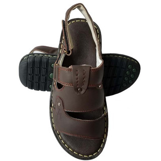 Giày Sandal Nam Da Bò thật BIGBEN SD93