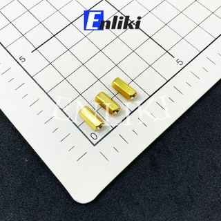 Cọc đồng m3 cao 10mm 2 đầu cái-cái