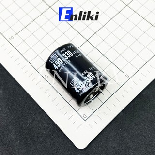 Tụ 330uf 450v kích thước 30x40mm