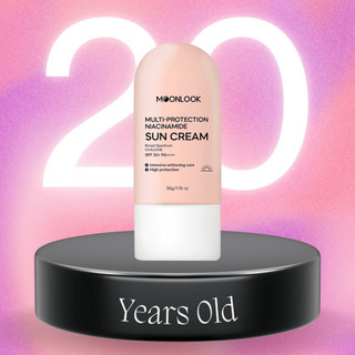 Kem Chống Nắng Moonlook Phổ Rộng Multi Protection Niacinamide Sun Cream - 50g