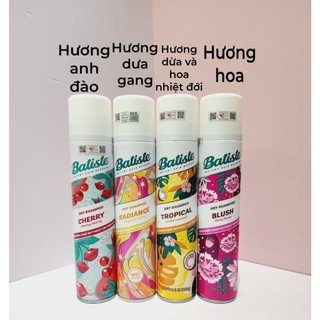 Dầu gội khô Batiste dry shampoo đem lại mái tóc bóng mượt nhanh chóng 200ml