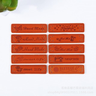 Tag da handmade dùng để trang trí ví , khăn , túi ,áo