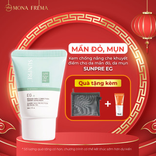 Kem Chống Nắng Che Khuyết Điểm Da Mụn Mona Frema SUNPRE High Protection EG Facial Gel 30ml