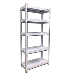Kệ tấm thép 5 tầng màu trắng FABINA