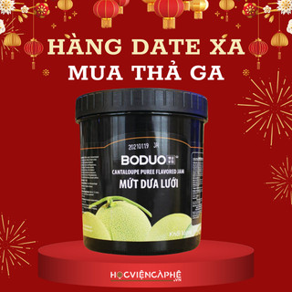 Mứt dưa lưới Boduo hũ 1,3kg pha chế đồ uống