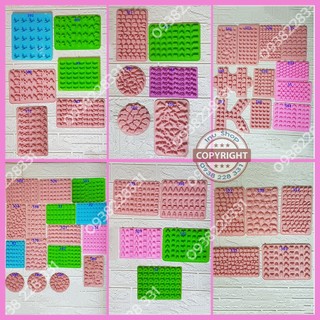 HCM - Khuôn silicon đổ kẹo dẻo chip chip, socola, rau câu mini hình khủng long 48 viên