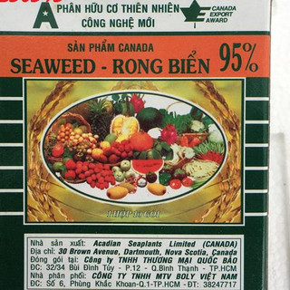 [SIEURE] Hộp 10 gói phân bón lá chiết xuất từ rong biển SEAWEED gói 10gr hàng đẹp, phân phối chuyên nghiệp.