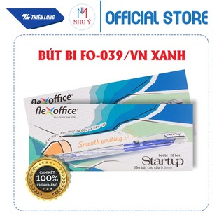 Hộp 20 chiếc bút bi Thiên Long FO-039/VN ngòi nhỏ 0.5mm