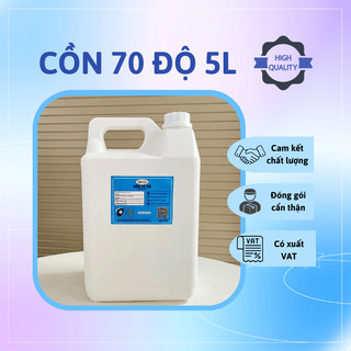 Cồn 5 lít 70 độ, cồn 5l 90 độ, cồn y tế sả chanh sát khuẩn hàng công ty có xuất vat, đầy đủ giấy tờ