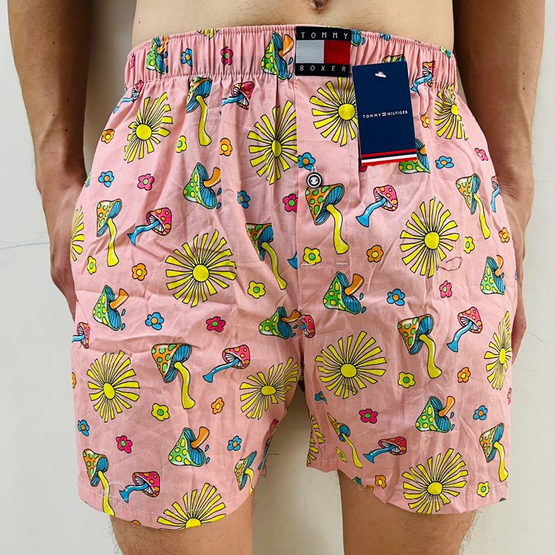 Quần đùi nam cotton TOMMY hàng chuẩn