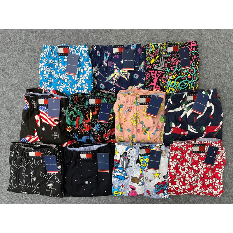 Combo 5 quần đùi vải cottton TOM. MY  hàng chuẩn, đẹp!