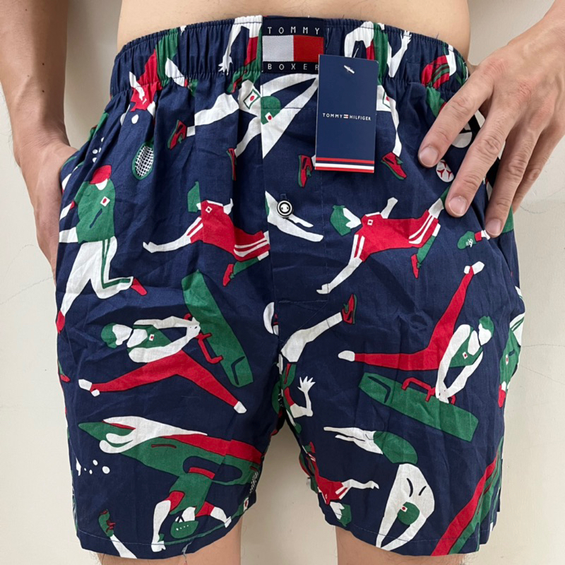 Quần đùi nam cotton TOMMY hàng chuẩn