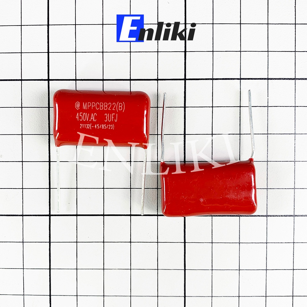 [Mã ELHACE giảm 4% đơn 300K] Tụ 3uF MPPCBB22 450VAC 32mm